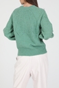 GRACE AND MILA-Γυναικεία πλεκτή μπλούζα GRACE AND MILA DAHLIA πράσινη